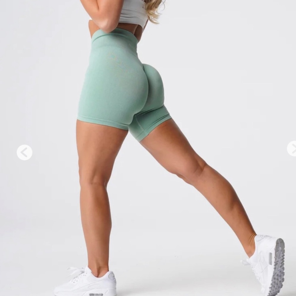 NVGTN Pro Shorts in Sage Green